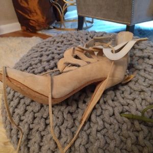 Alice and Olivia heels/ cage shoes